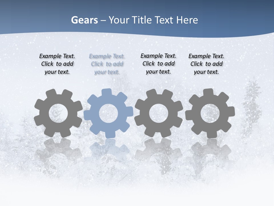 Winter Snow PowerPoint Template