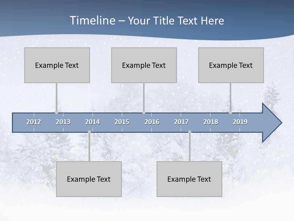 Winter Snow PowerPoint Template