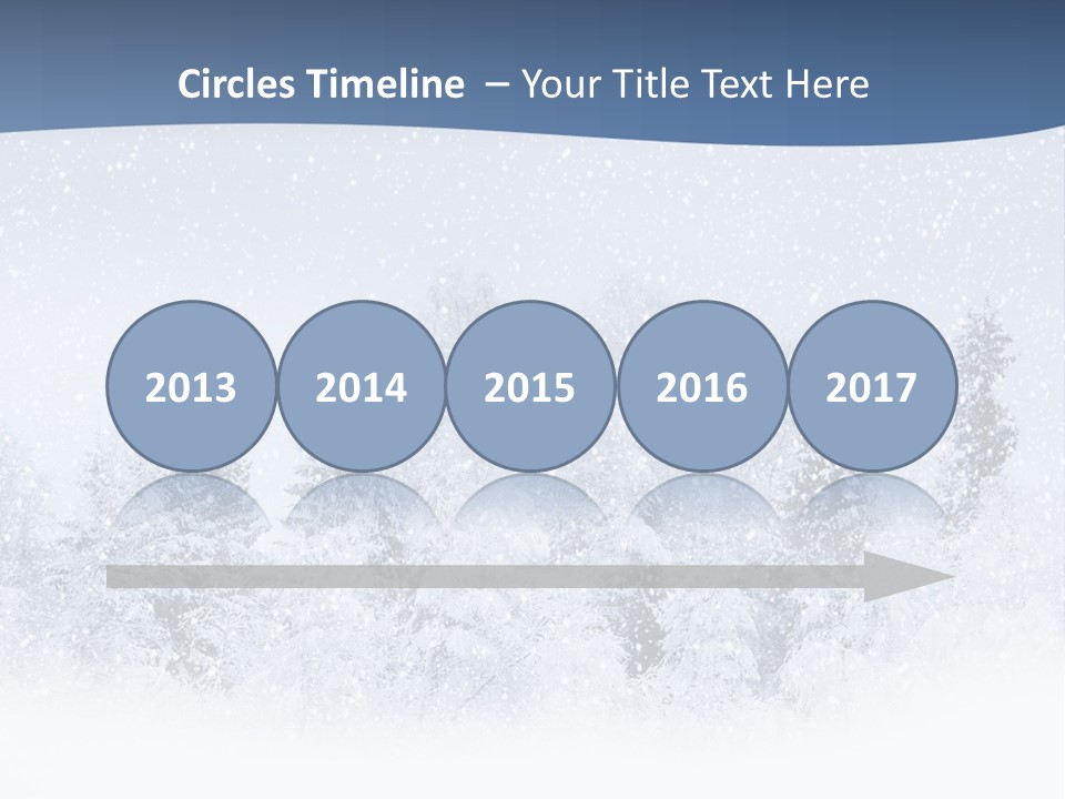 Winter Snow PowerPoint Template