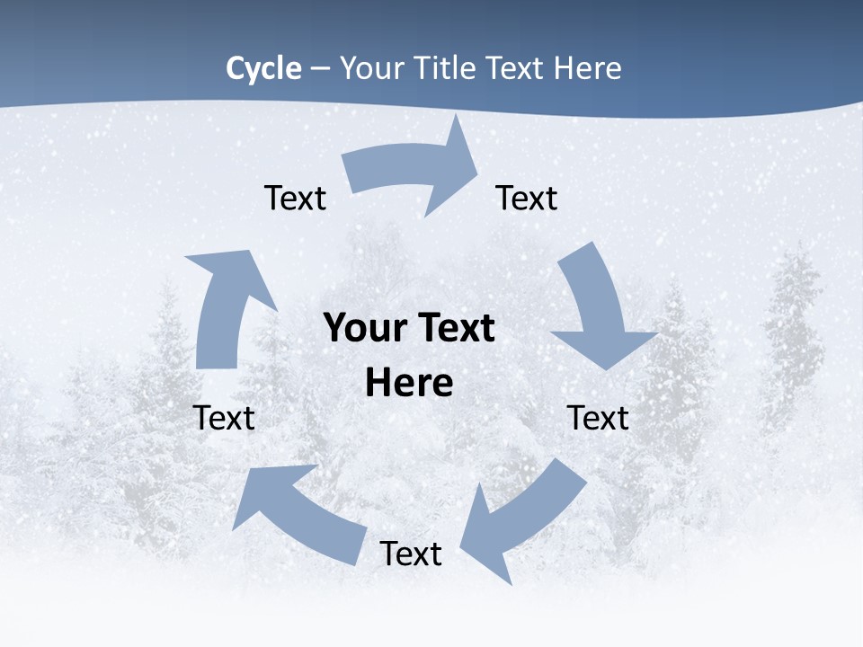 Winter Snow PowerPoint Template