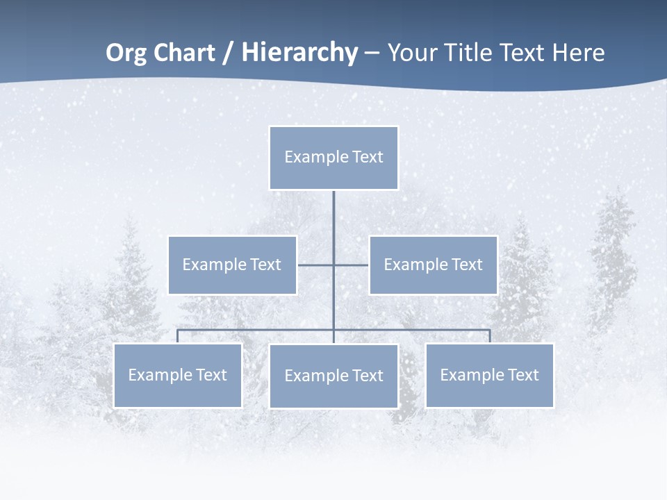 Winter Snow PowerPoint Template