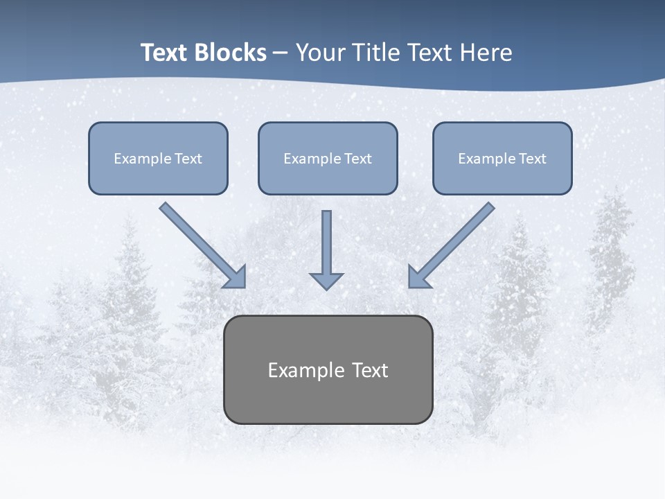 Winter Snow PowerPoint Template
