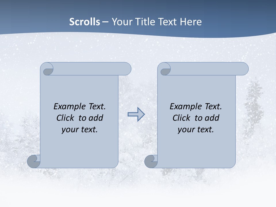 Winter Snow PowerPoint Template