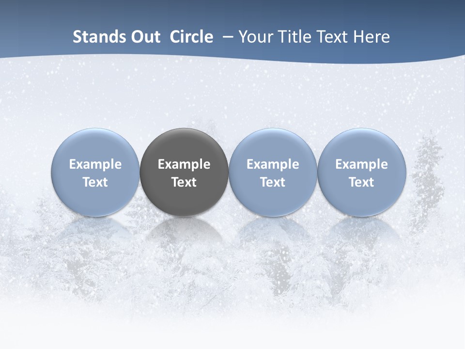 Winter Snow PowerPoint Template