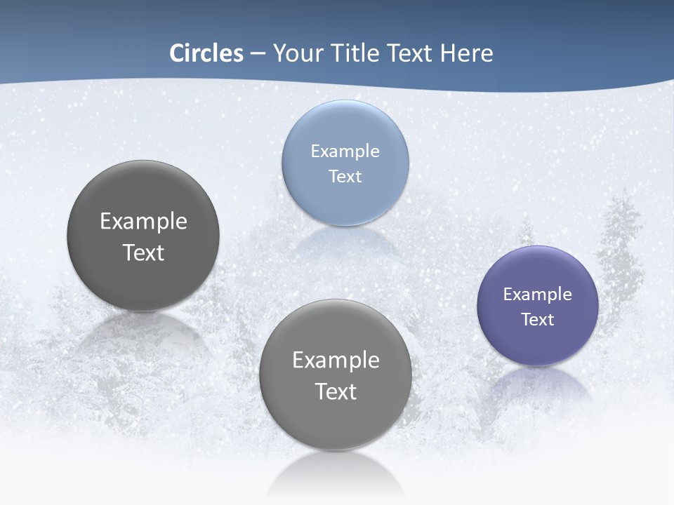 Winter Snow PowerPoint Template