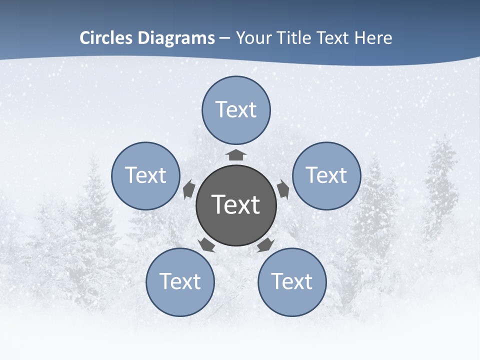 Winter Snow PowerPoint Template