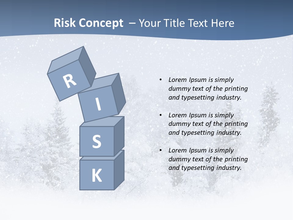 Winter Snow PowerPoint Template