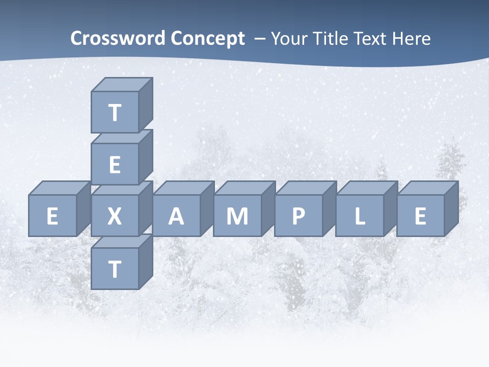 Winter Snow PowerPoint Template