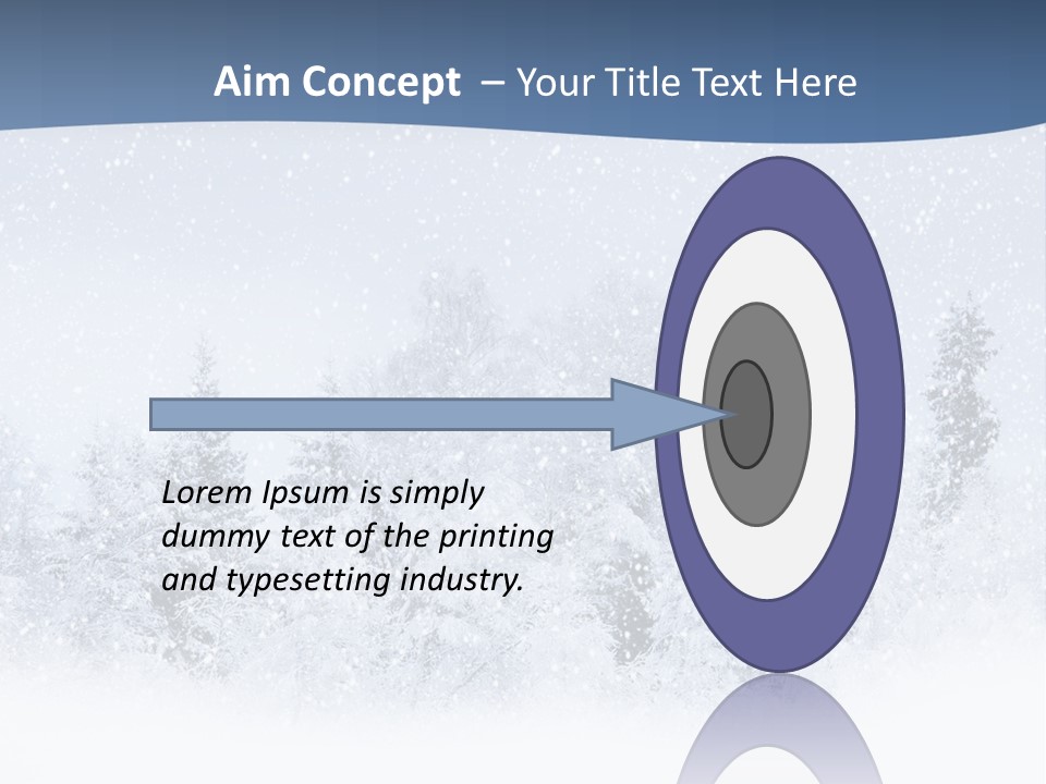 Winter Snow PowerPoint Template