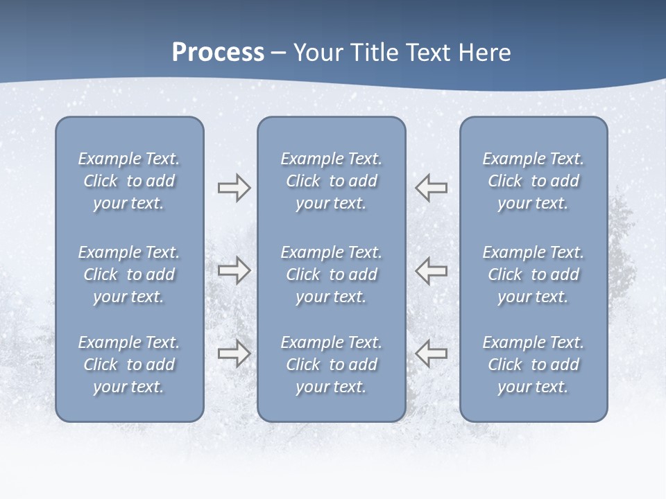 Winter Snow PowerPoint Template