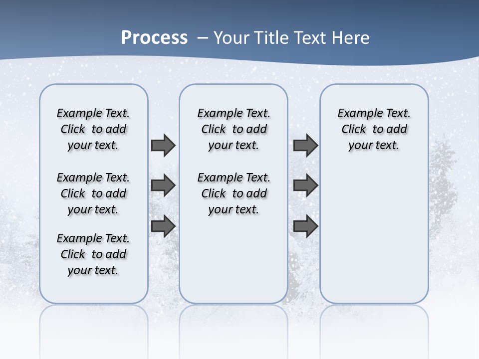 Winter Snow PowerPoint Template