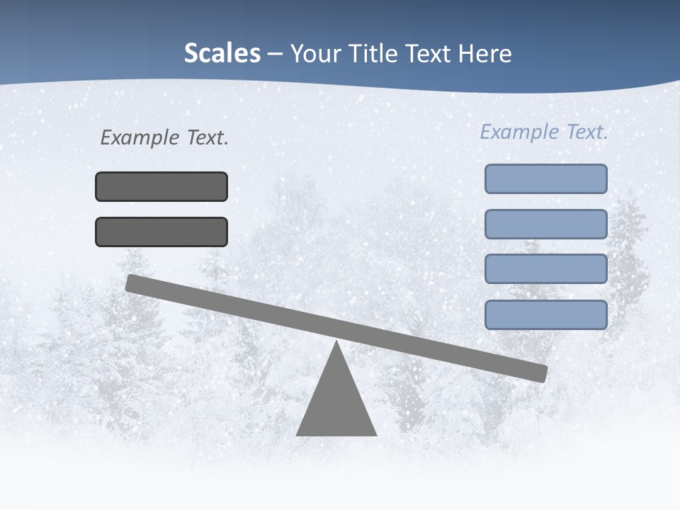 Winter Snow PowerPoint Template
