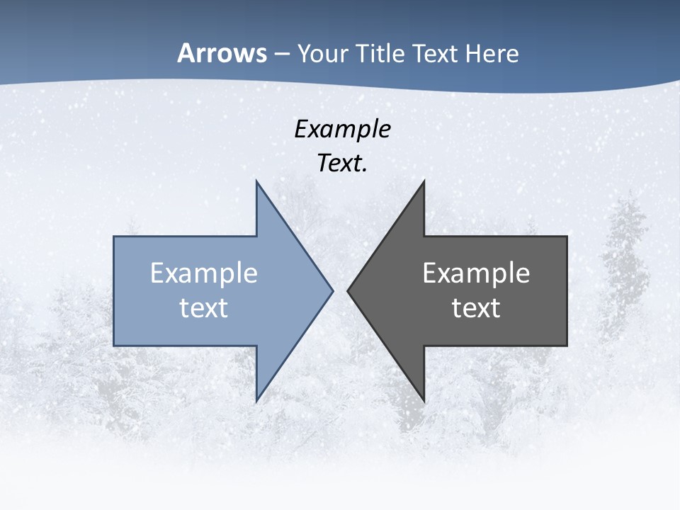 Winter Snow PowerPoint Template