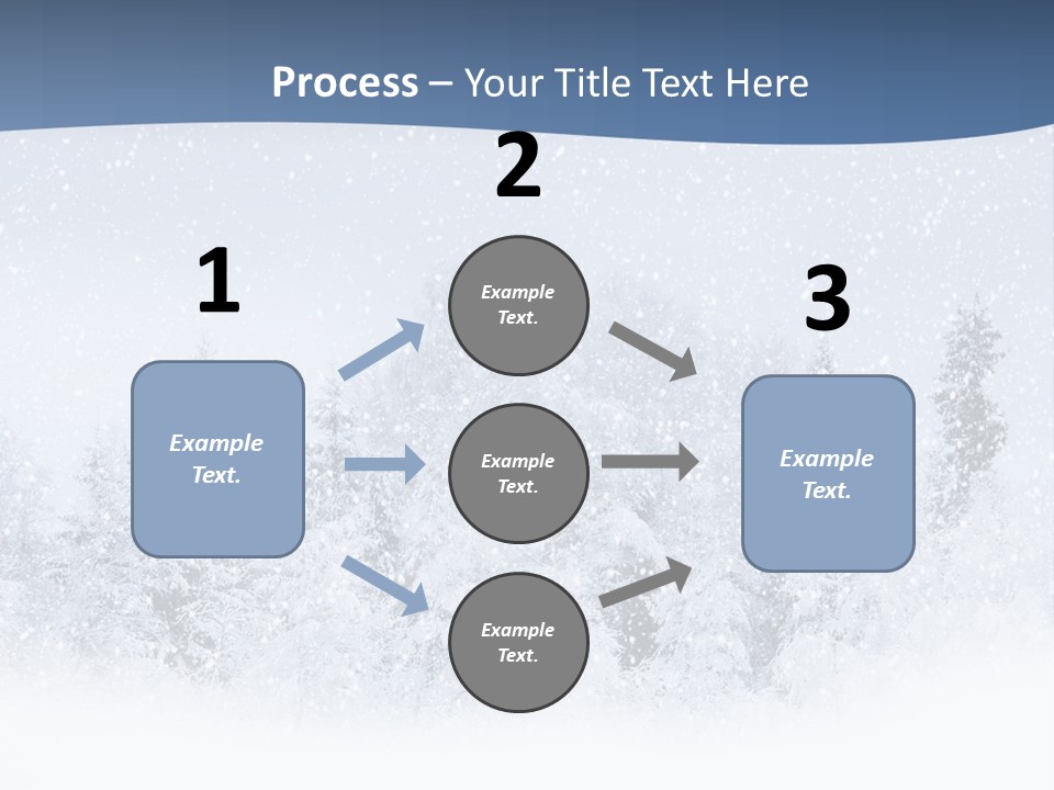 Winter Snow PowerPoint Template