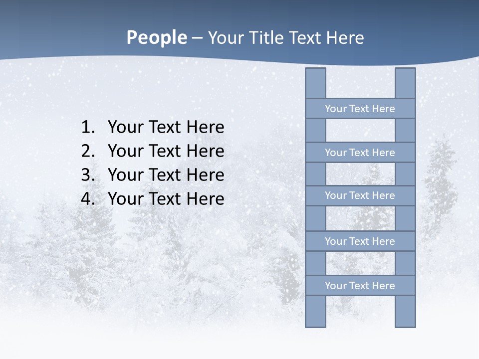 Winter Snow PowerPoint Template