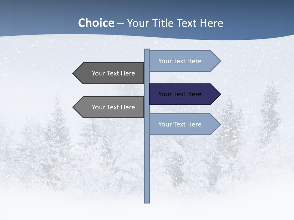 Winter Snow PowerPoint Template