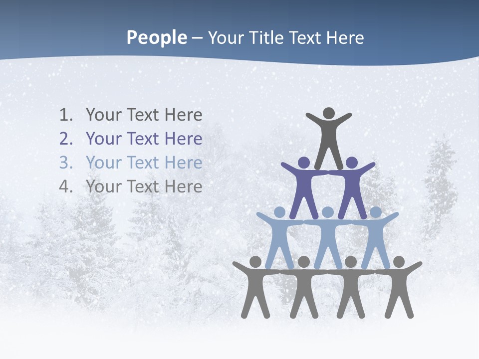 Winter Snow PowerPoint Template