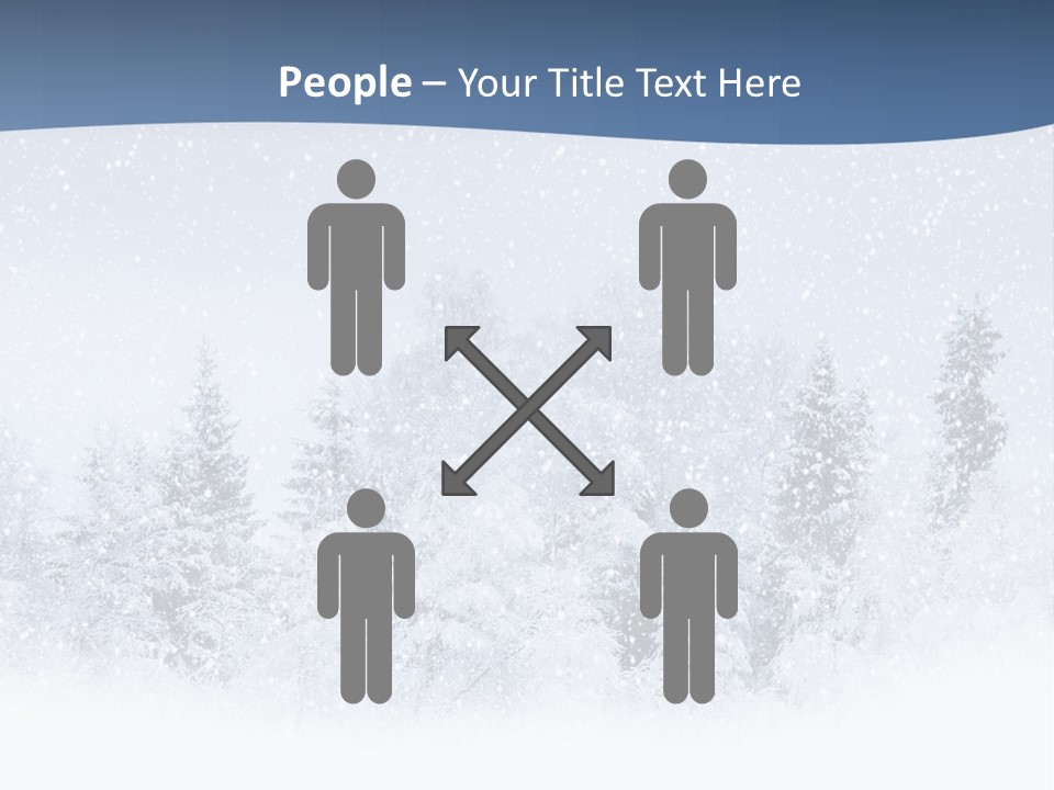 Winter Snow PowerPoint Template
