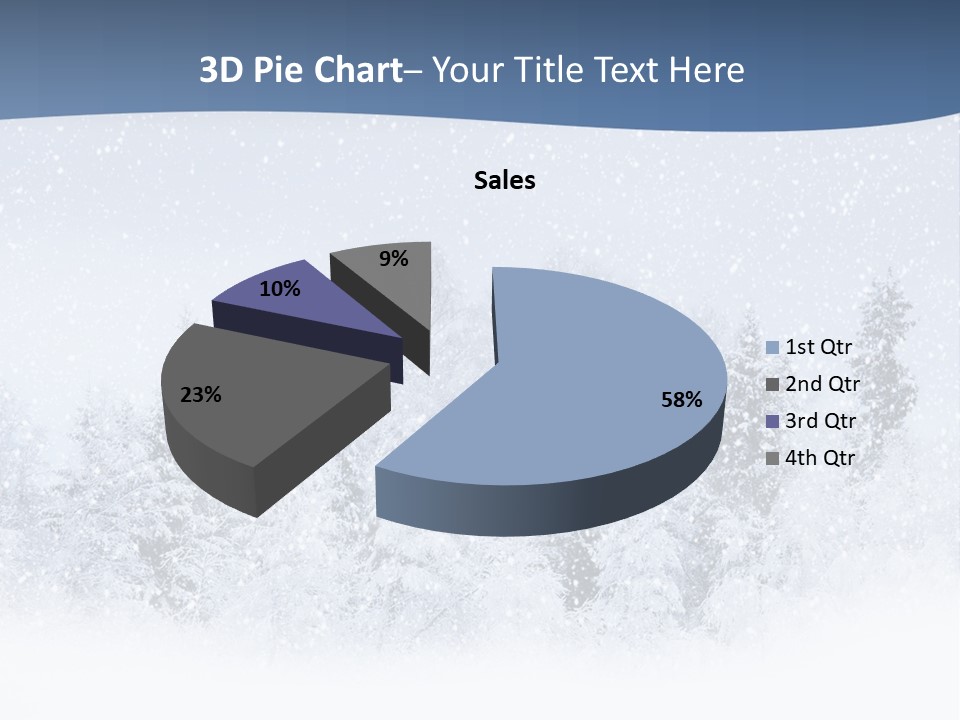 Winter Snow PowerPoint Template