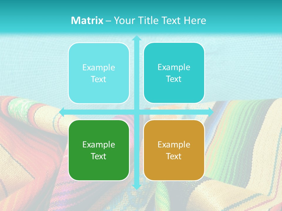 Sweater Blanket Cloth PowerPoint Template