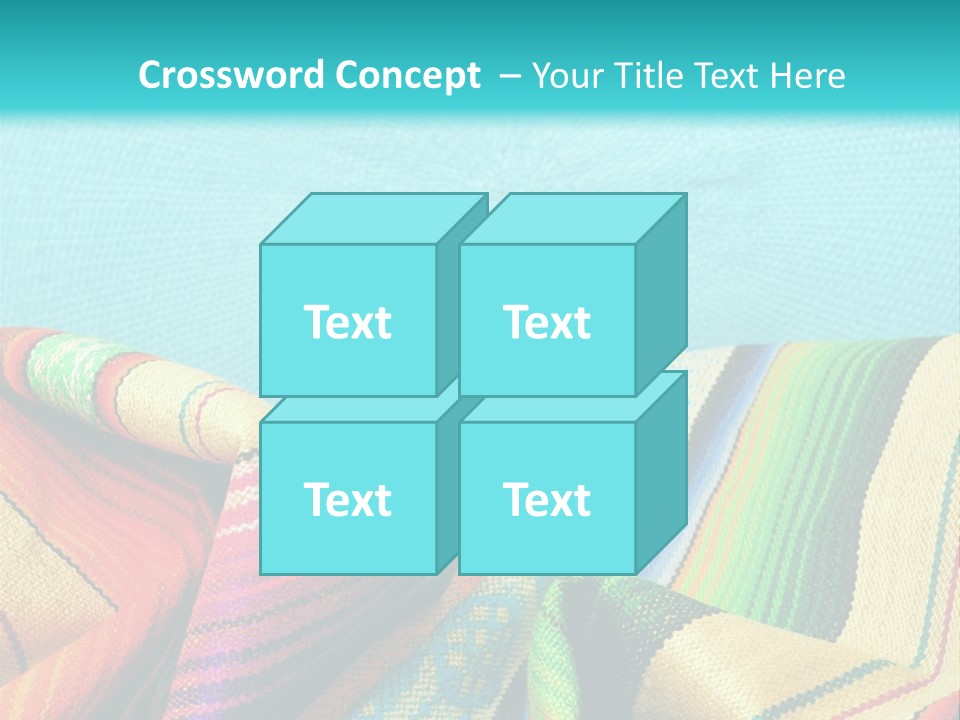 Sweater Blanket Cloth PowerPoint Template