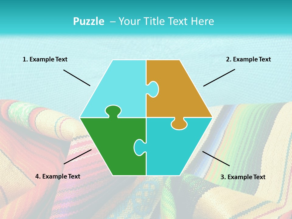 Sweater Blanket Cloth PowerPoint Template