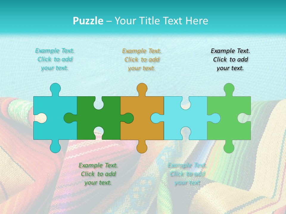 Sweater Blanket Cloth PowerPoint Template