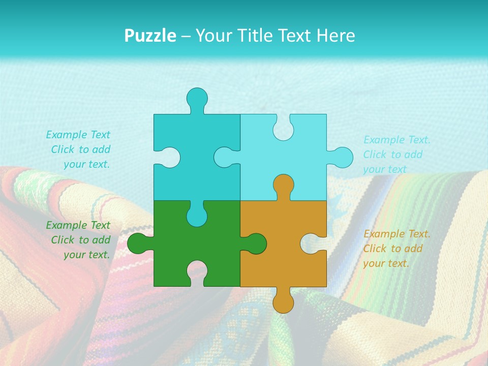 Sweater Blanket Cloth PowerPoint Template