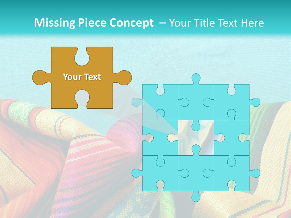 Sweater Blanket Cloth PowerPoint Template