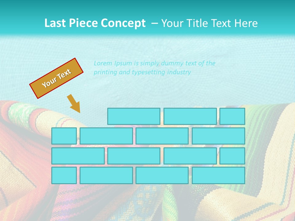 Sweater Blanket Cloth PowerPoint Template