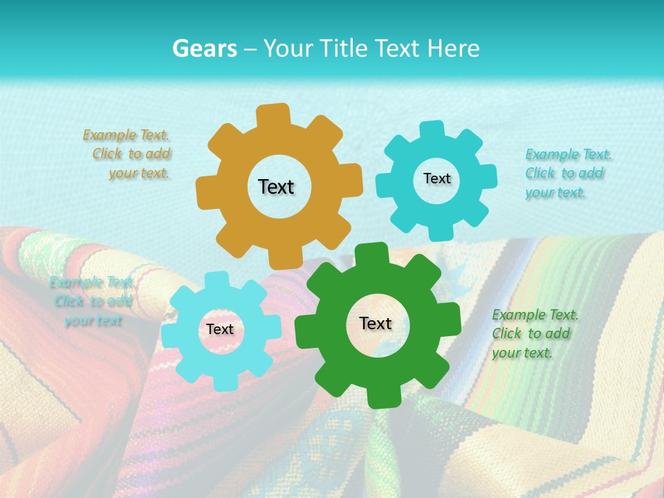 Sweater Blanket Cloth PowerPoint Template