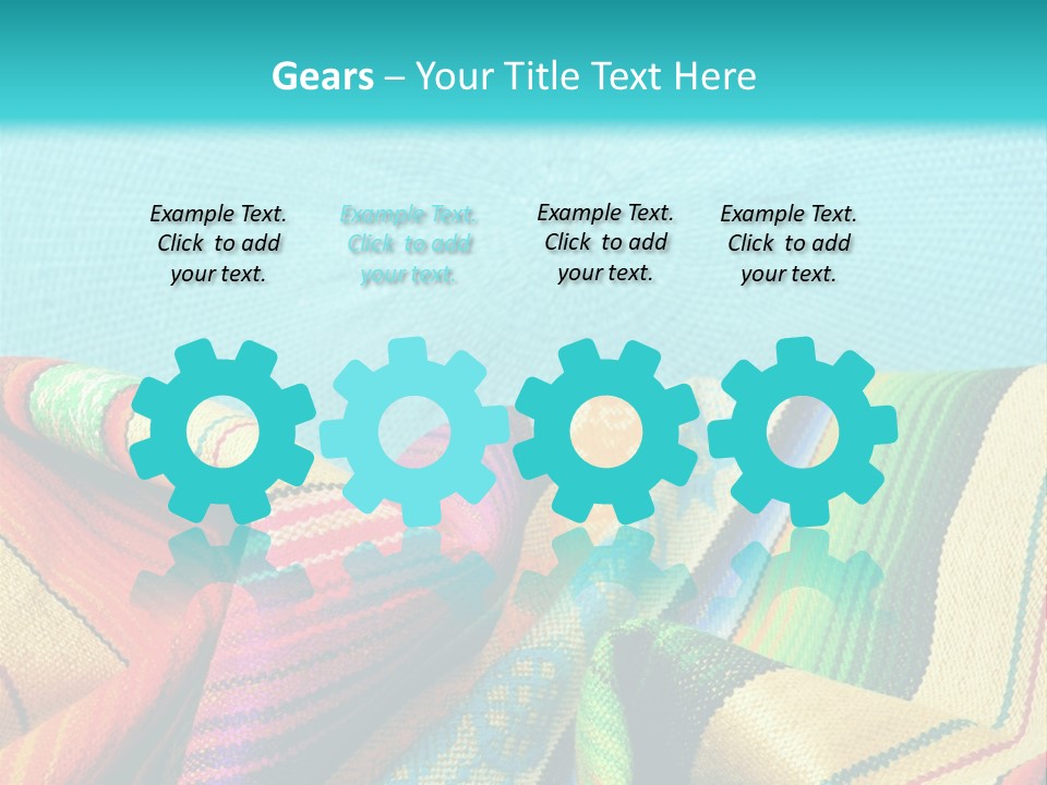 Sweater Blanket Cloth PowerPoint Template