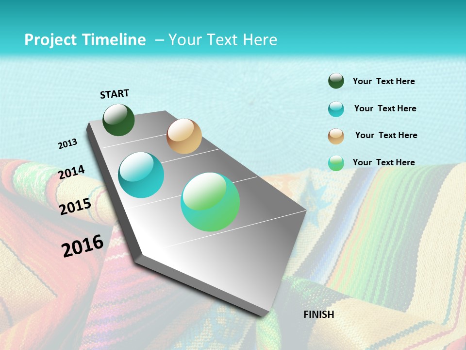 Sweater Blanket Cloth PowerPoint Template