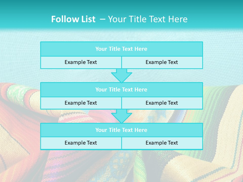 Sweater Blanket Cloth PowerPoint Template