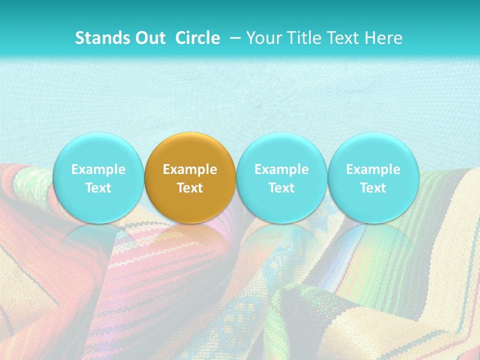 Sweater Blanket Cloth PowerPoint Template