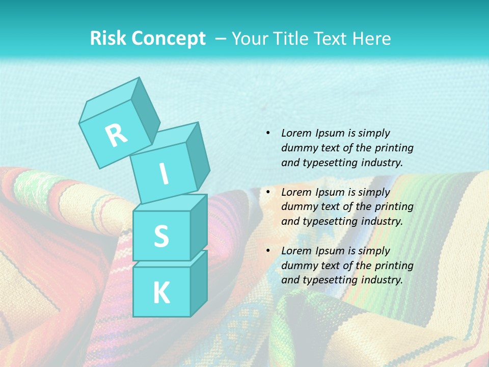 Sweater Blanket Cloth PowerPoint Template