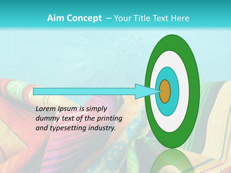 Sweater Blanket Cloth PowerPoint Template