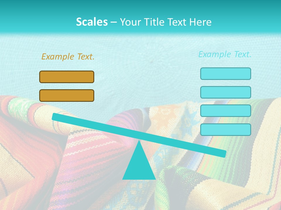 Sweater Blanket Cloth PowerPoint Template