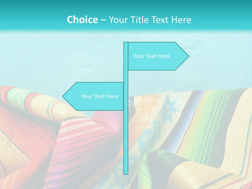 Sweater Blanket Cloth PowerPoint Template