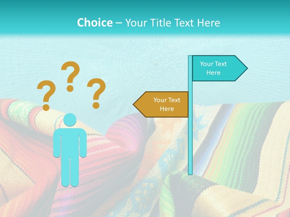 Sweater Blanket Cloth PowerPoint Template