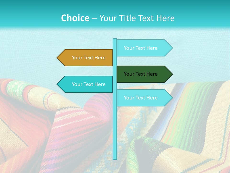 Sweater Blanket Cloth PowerPoint Template