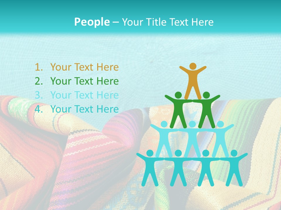 Sweater Blanket Cloth PowerPoint Template