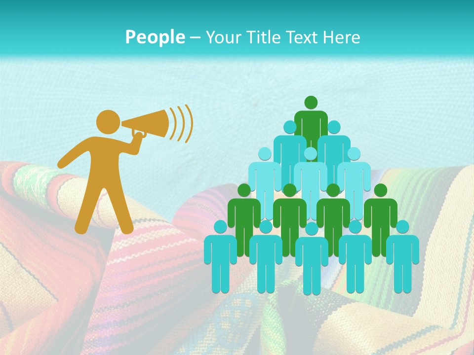 Sweater Blanket Cloth PowerPoint Template