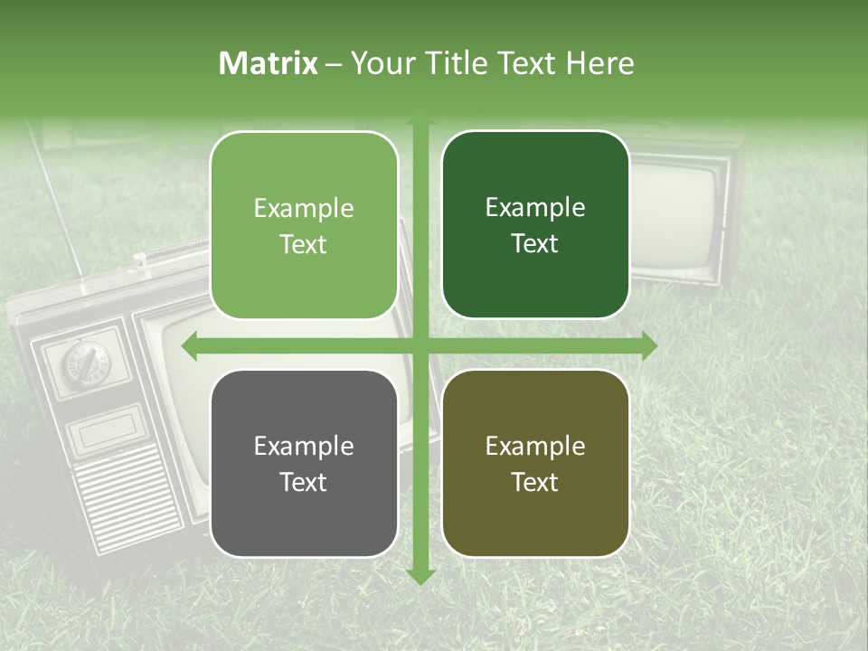Tv Recycled PowerPoint Template