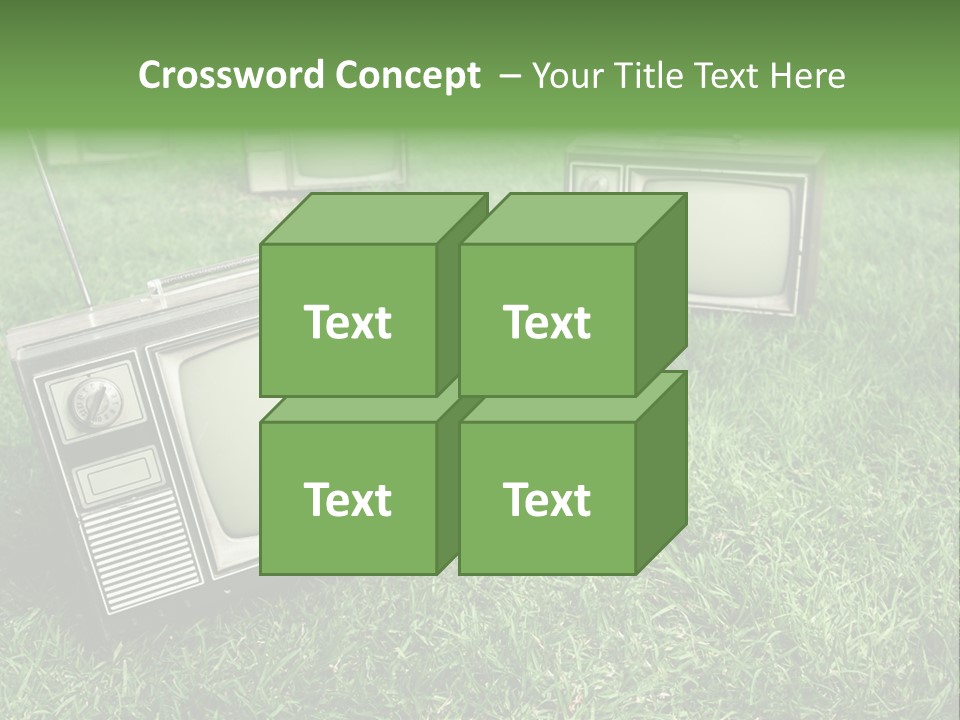 Tv Recycled PowerPoint Template