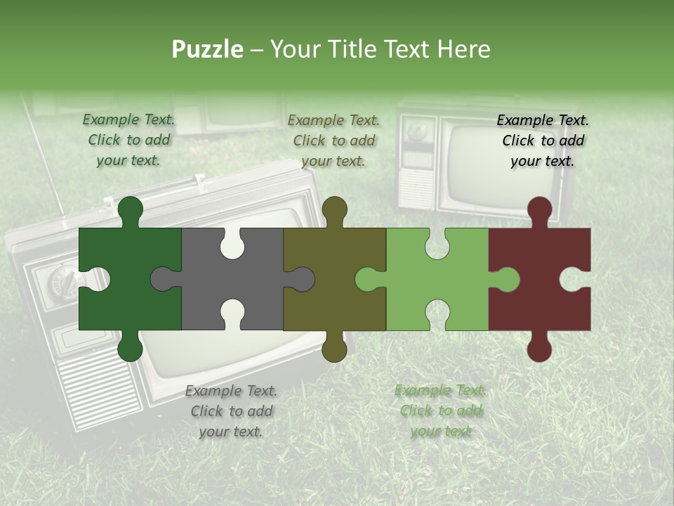 Tv Recycled PowerPoint Template