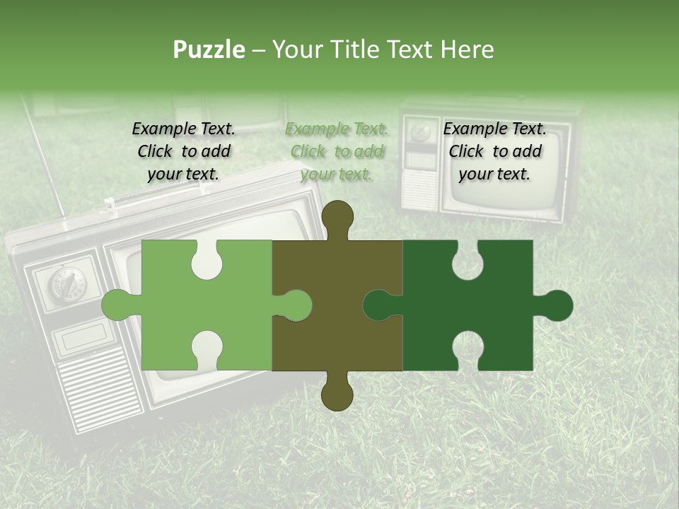 Tv Recycled PowerPoint Template