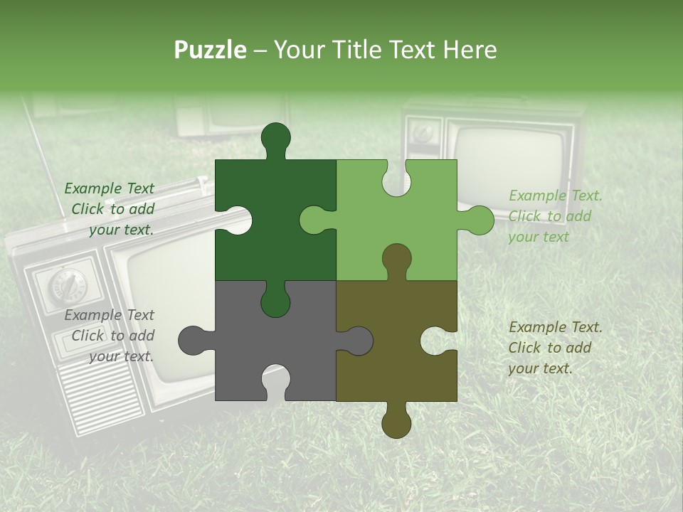 Tv Recycled PowerPoint Template