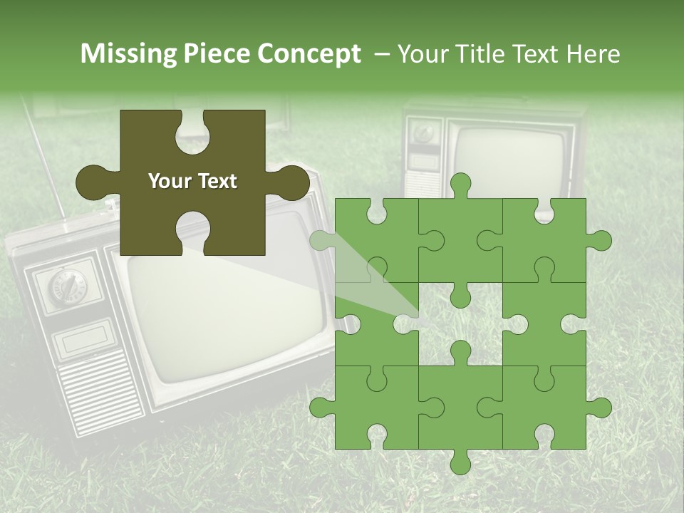 Tv Recycled PowerPoint Template