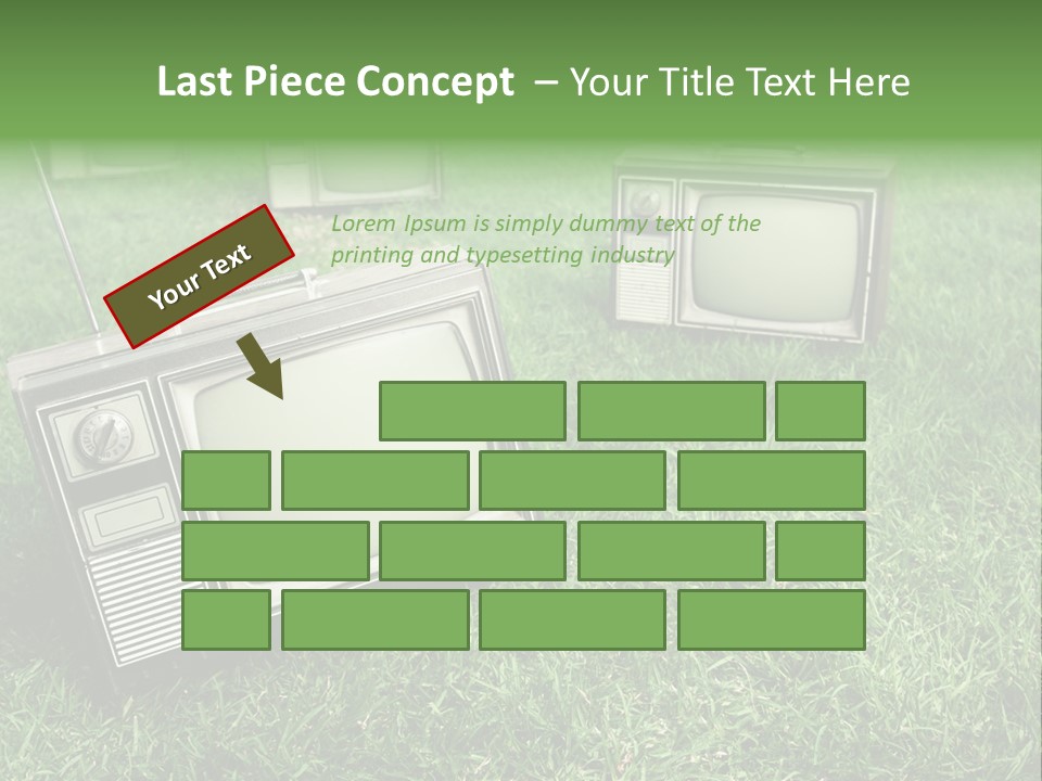 Tv Recycled PowerPoint Template